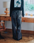 "Etra" Belted Denim ベルトデニム