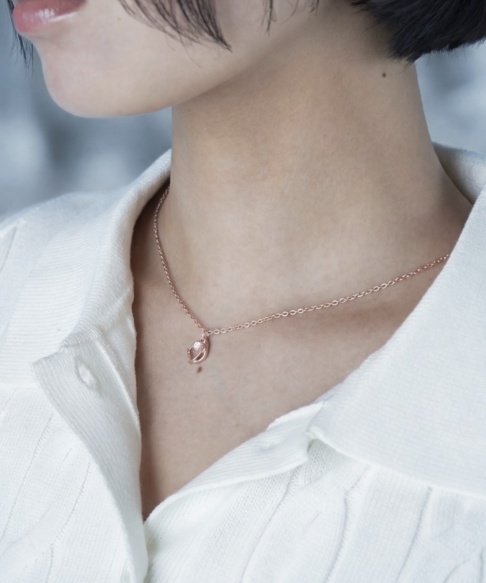 かすみ　エトラリウムネックレス Moon Stone Necklace – Etrarium