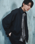"静寂と青" Layered Shirts