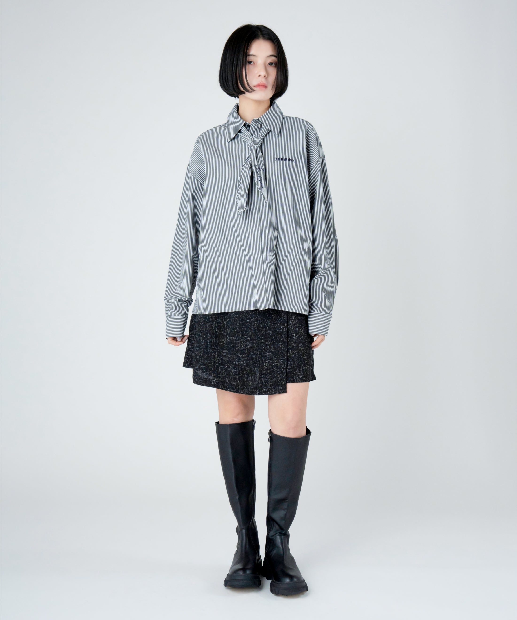 2/20 21:00- 販売開始】“Protopia” Scarf Relax Shirt – Etrarium