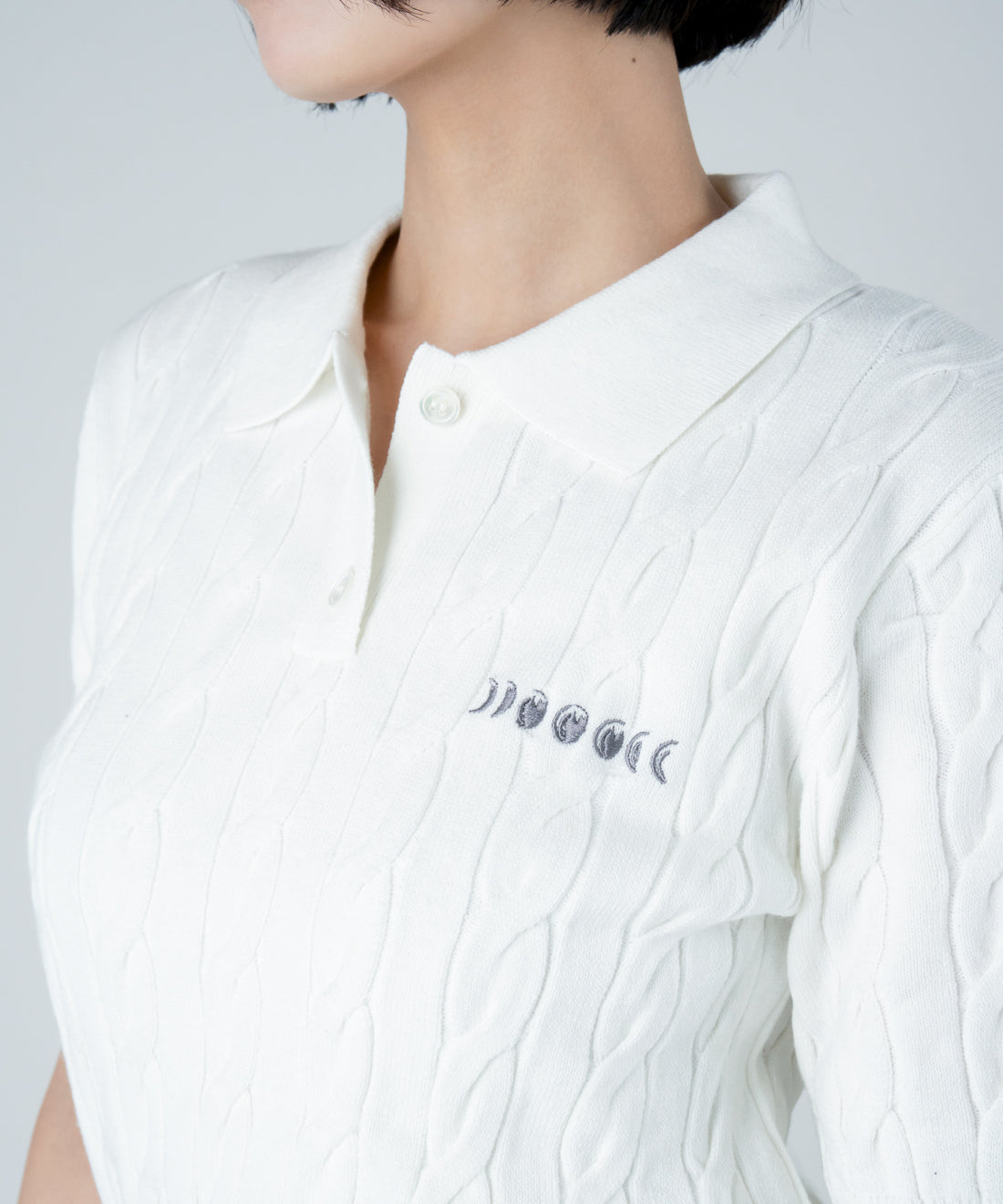 Protopia” Knit Polo Shirt – Etrarium