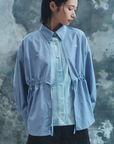 "静寂と青" Layered Shirts