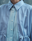 "静寂と青" Layered Shirts