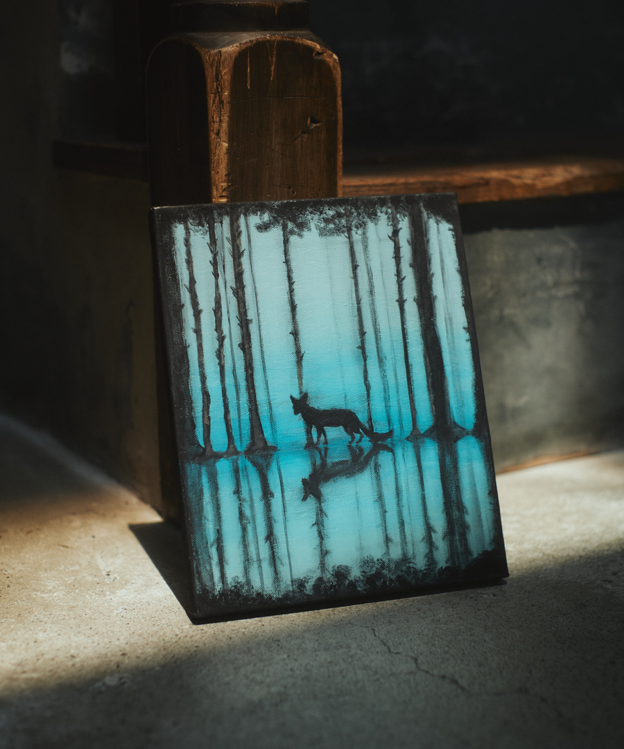 "静寂と青" Canvas