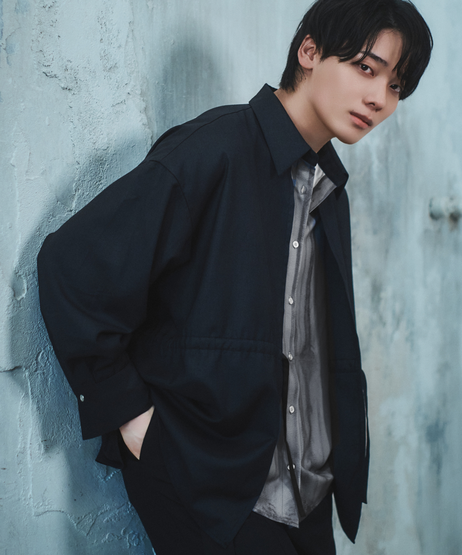 "静寂と青" Layered Shirts