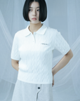 “Protopia” Knit Polo Shirt