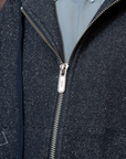 "PORTAL" Glitter Zip Hoodie