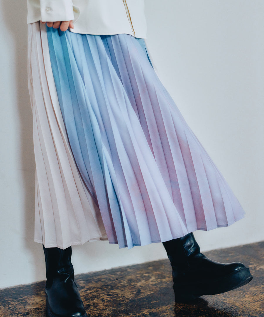 "Hana" Pleats Skirt