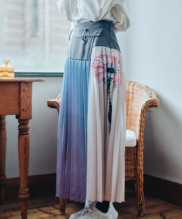 "Hana" Pleats Skirt