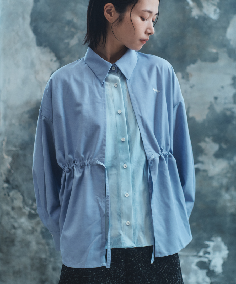 "静寂と青" Layered Shirts