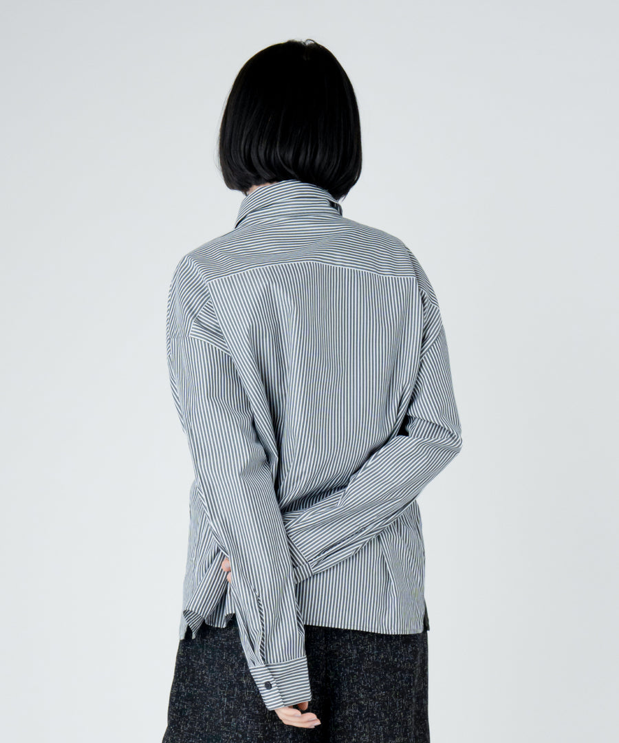 Protopia” Scarf Relax Shirt – Etrarium