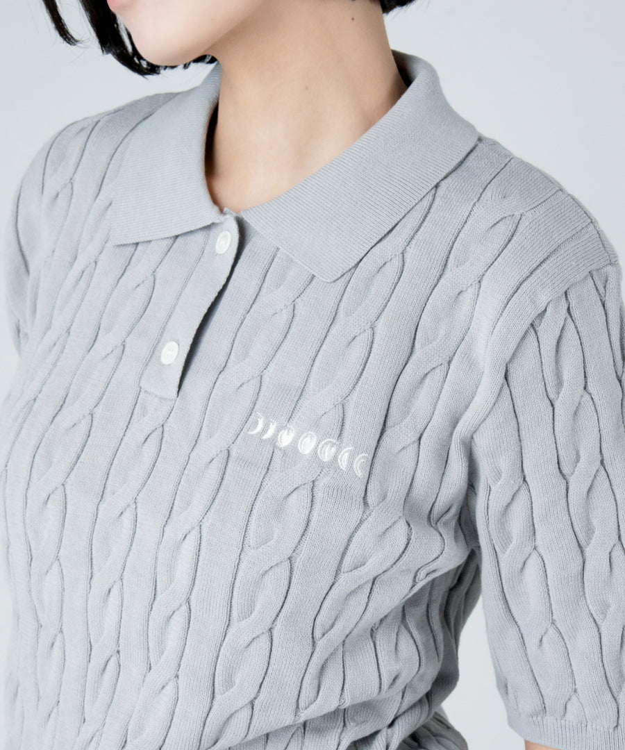 Protopia” Knit Polo Shirt – Etrarium