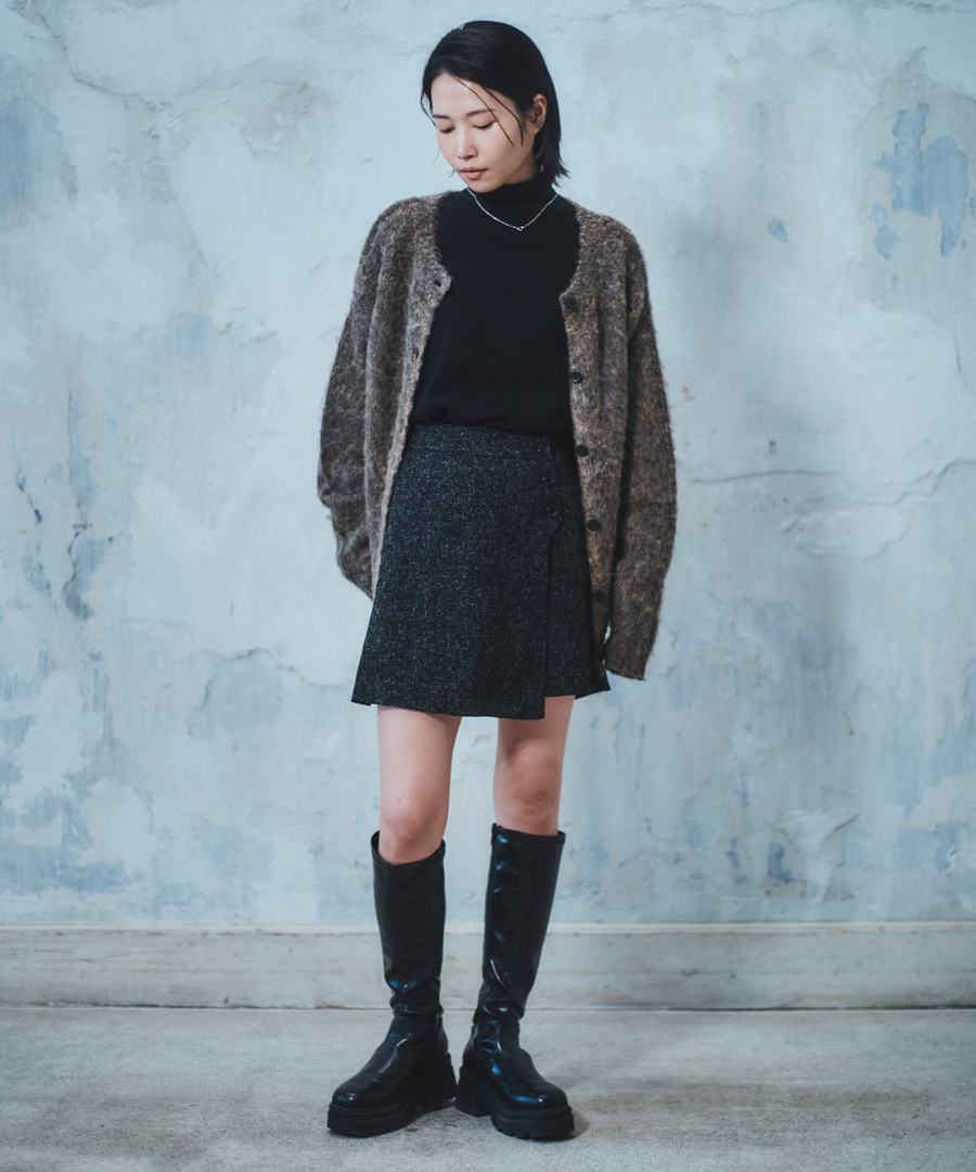 "未惑星" Knit Cardigan