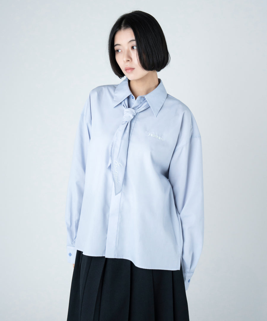 Protopia” Scarf Relax Shirt – Etrarium