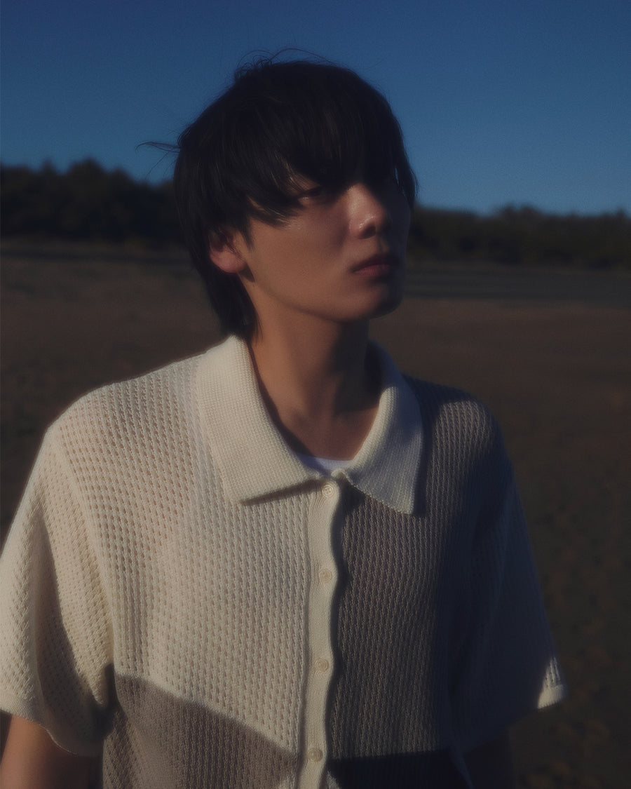 "KAKERA" Knit shirt